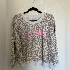 Old Navy Leopard Sweatsuit